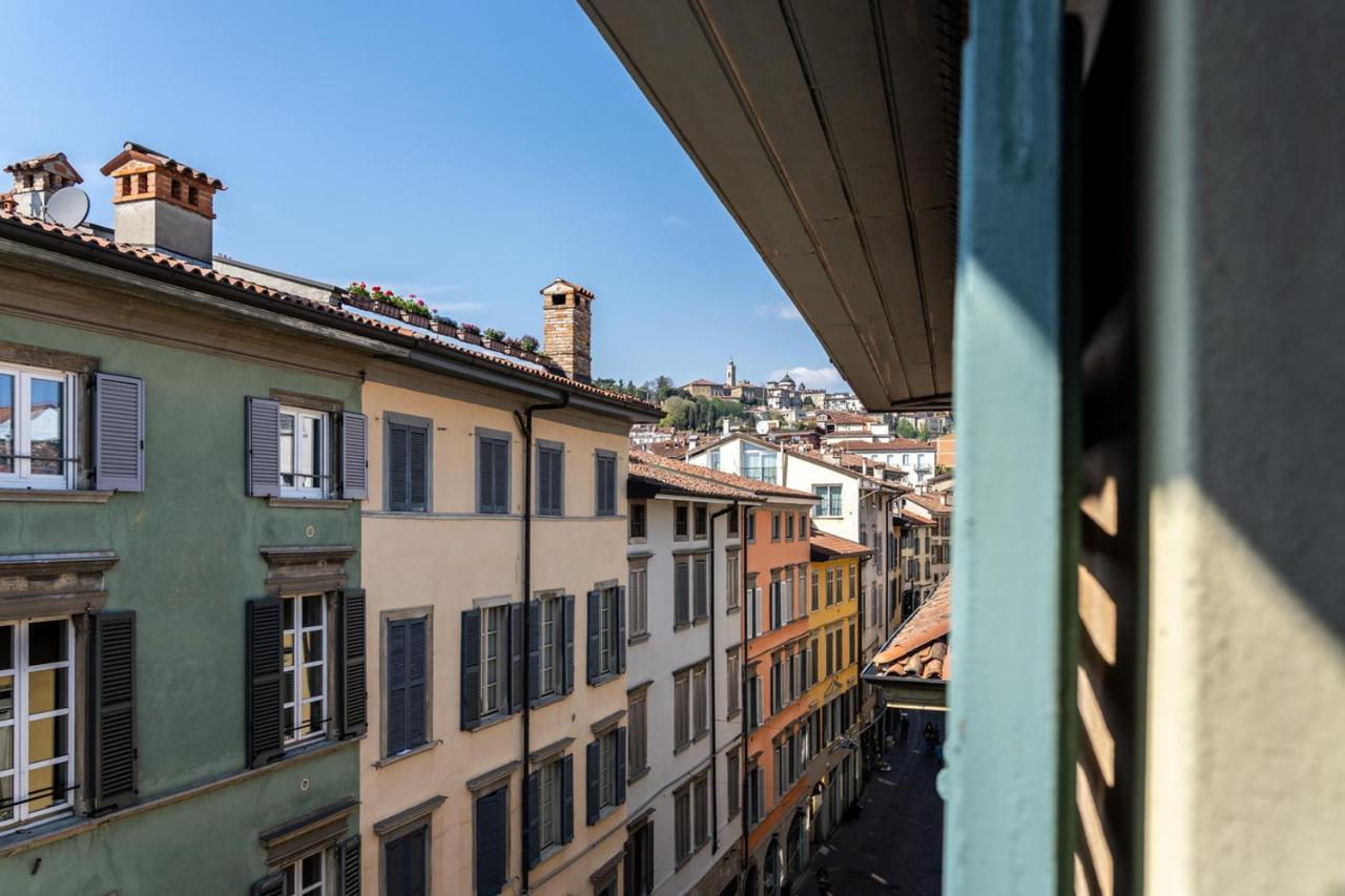 Ferienwohnung Centro Storico - Leonardo House Bergamo Exterior foto